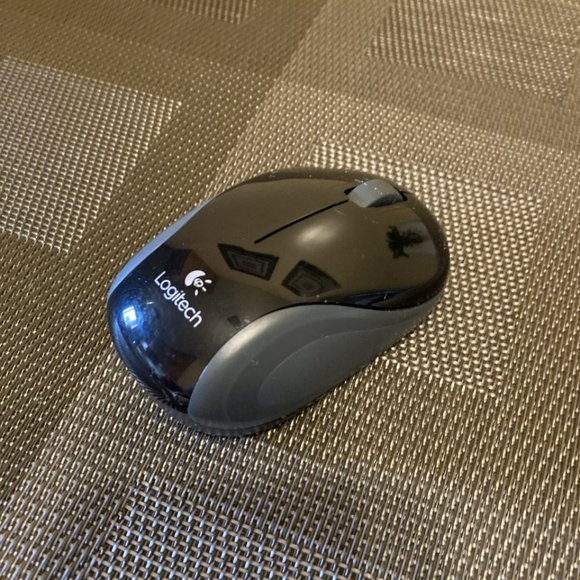 Logitech Mini Wireless Optical Mouse, Black - Picture 3 of 8